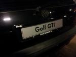 Golf-GTI-kentekenplaat
